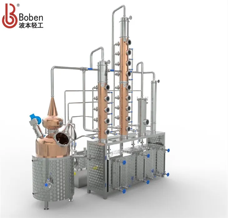 Reflux Still for Vodka Gin Distillery