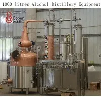 500L Whisky Still Pot Still Gin Coș Redresor cu manta de abur